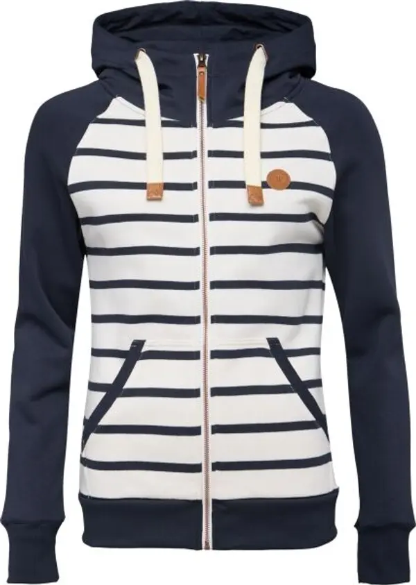 Willard Willard MODI Дамски суичър с цип по цялата дължина, тъмносин, размер