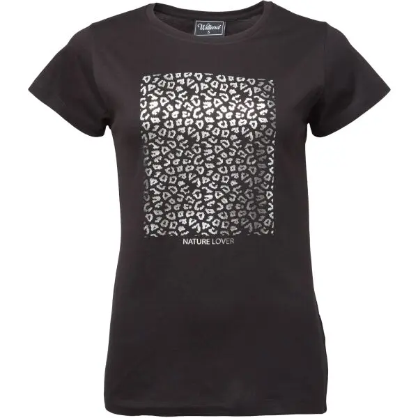 Willard Willard MUNGA Дамска тениска, черно, размер