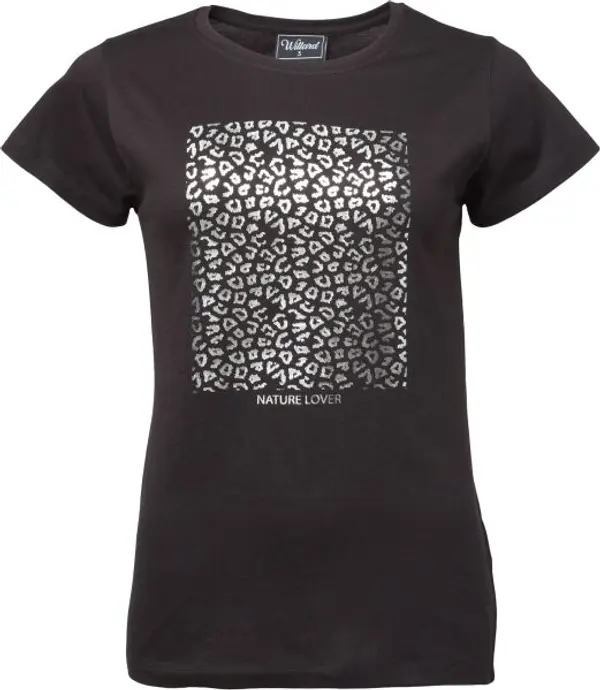 Willard Willard MUNGA Дамска тениска, черно, размер