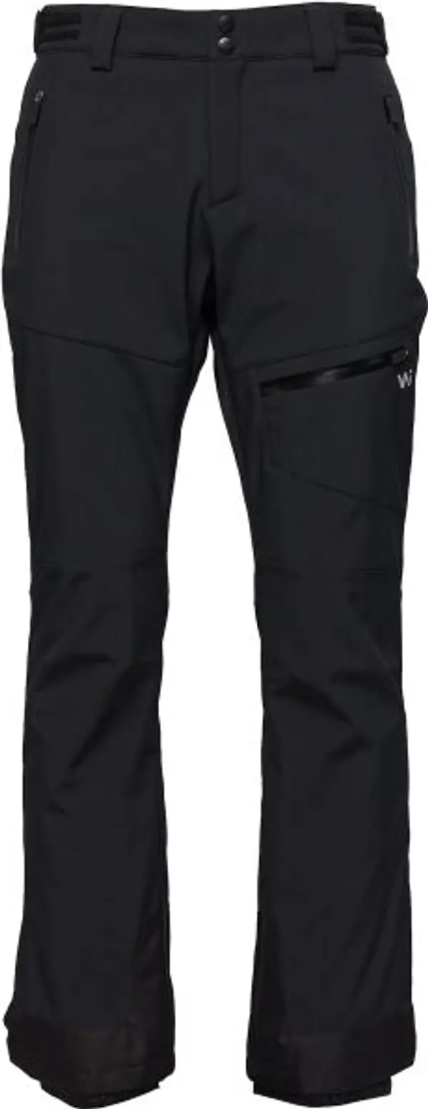Willard Willard NILUS Мъжки зимни софтшел панталон, черно, размер