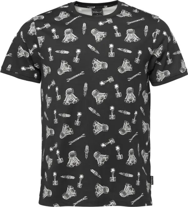 Willard Willard RALFINO Мъжка тениска, черно, размер