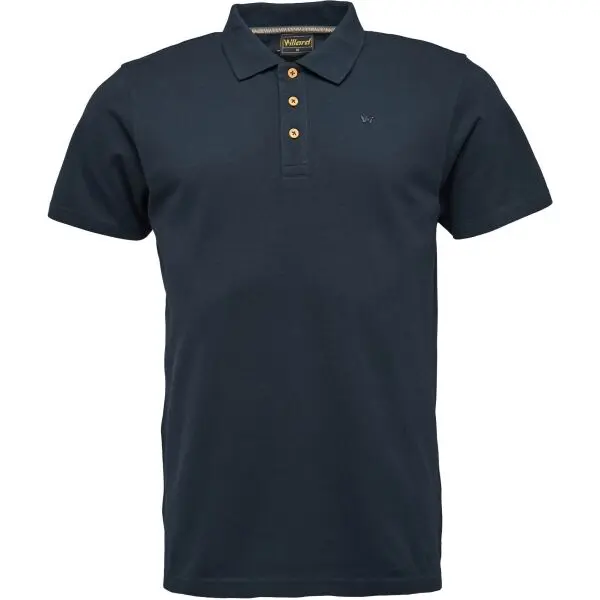 Willard Willard REAN Мъжка тениска с яка, тъмносин, размер XXL