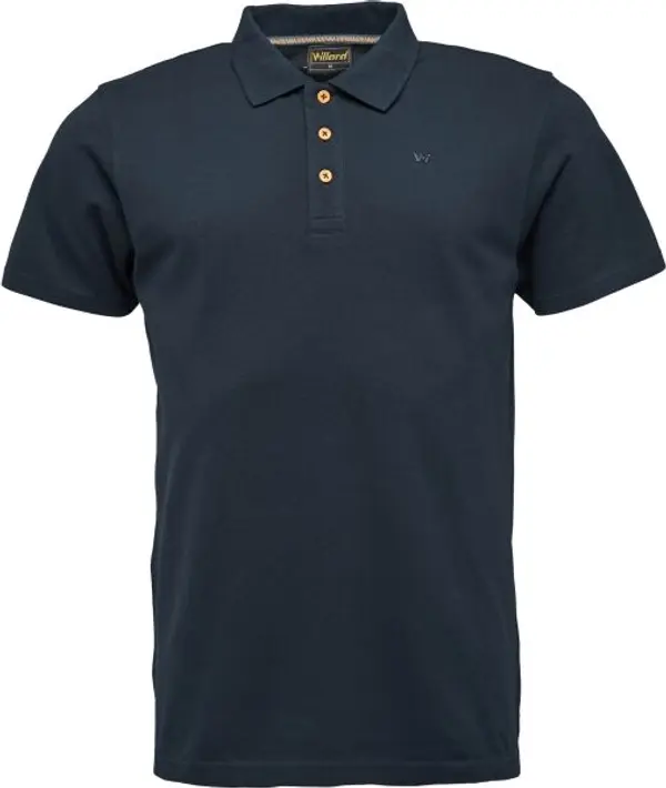 Willard Willard REAN Мъжка тениска с яка, тъмносин, размер