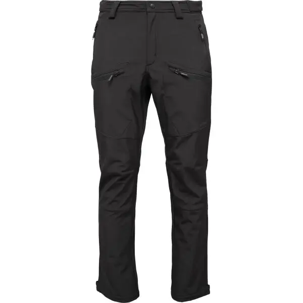 Willard Willard REGNAR Мъжки софтшел панталони, черно, размер