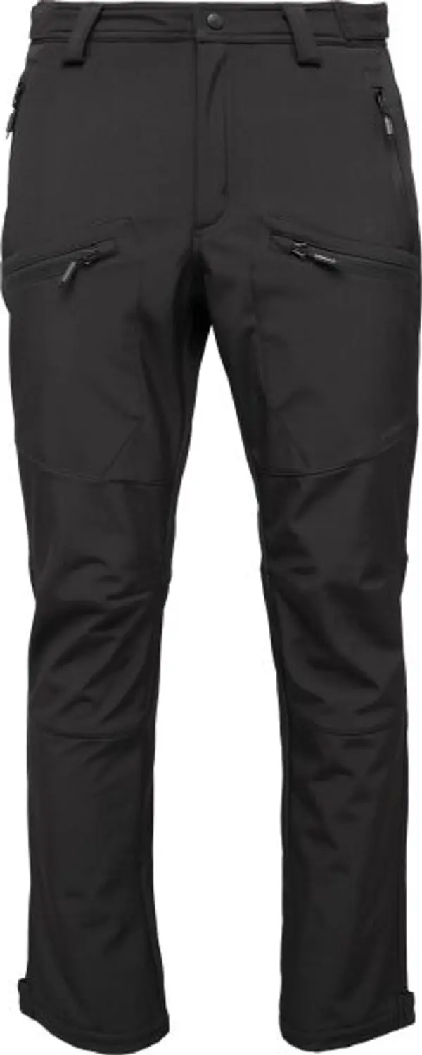 Willard Willard REGNAR Мъжки софтшел панталони, черно, размер XXL