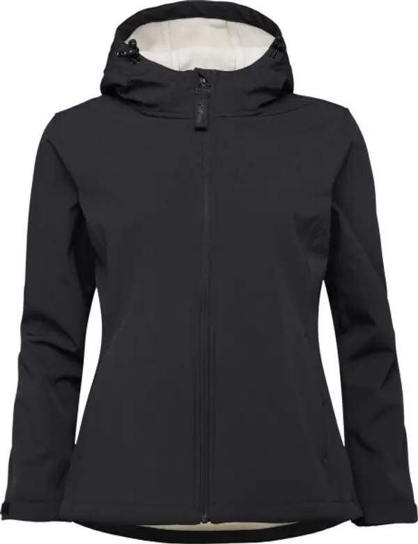 Willard Willard RONASA Дамско софтшел яке с цип по цялата дължина, черно, размер