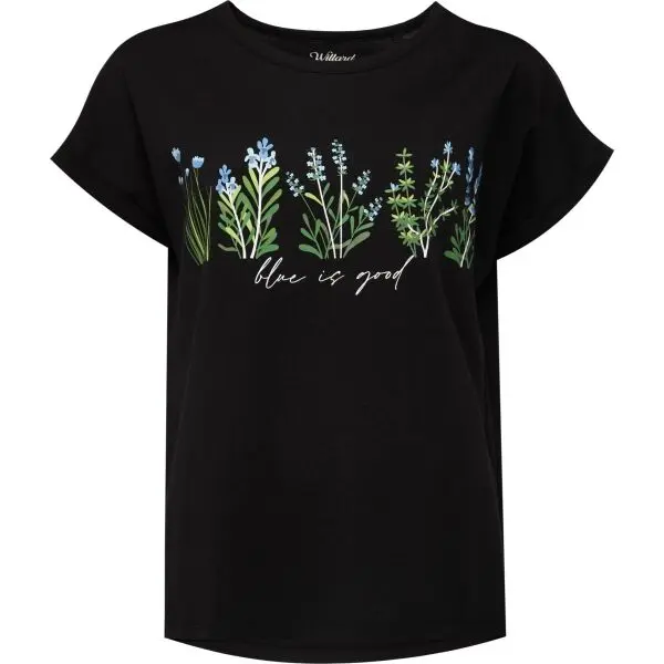 Willard Willard RULA Дамска тениска, черно, размер