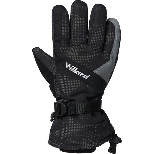 Willard Willard SAFFET Мъжки ски ръкавици, черно, размер
