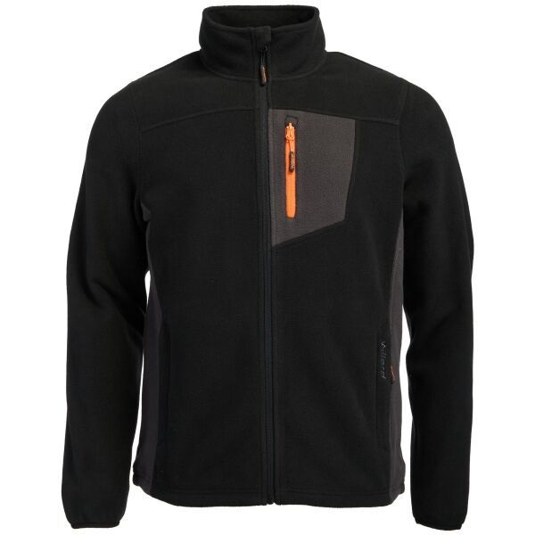 Willard Willard SEVERIN Мъжки флийс суитшърт, черно, размер