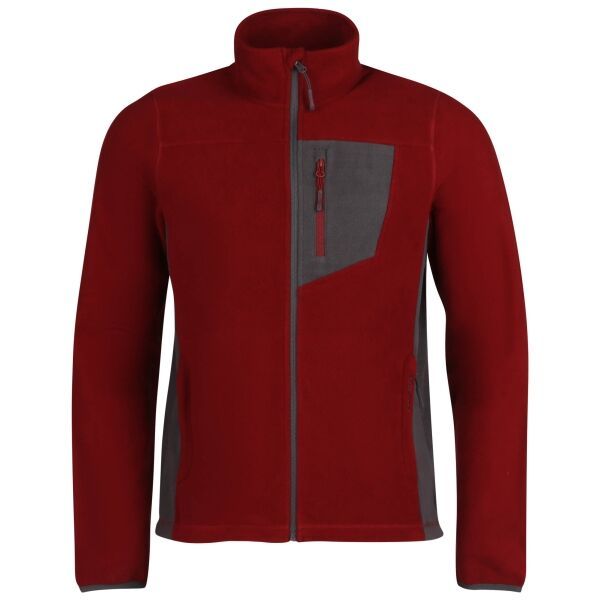 Willard Willard SEVERIN Мъжки флийс суитшърт, винен, размер