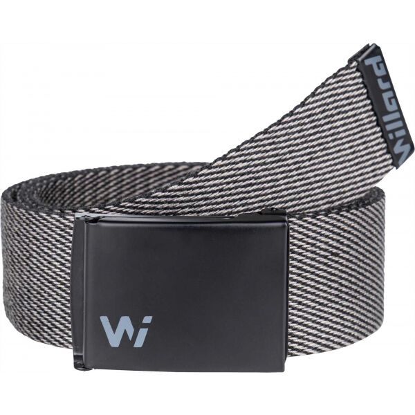 Willard Willard SOLEAN Текстилен колан с метална тока, черно, размер