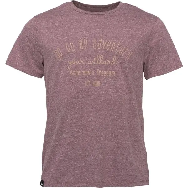 Willard Willard SVENN Мъжка тениска, винен, размер