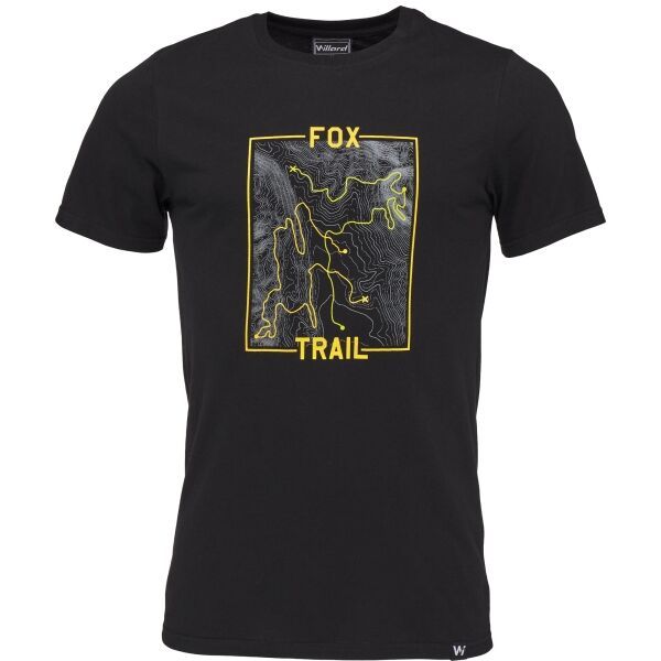 Willard Willard TEPIR Мъжка тениска, черно, размер