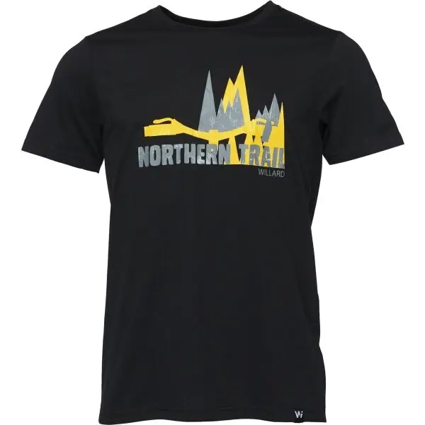 Willard Willard TEPIR Мъжка тениска, черно, размер