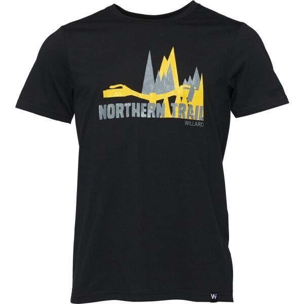 Willard Willard TEPIR Мъжка тениска, черно, размер