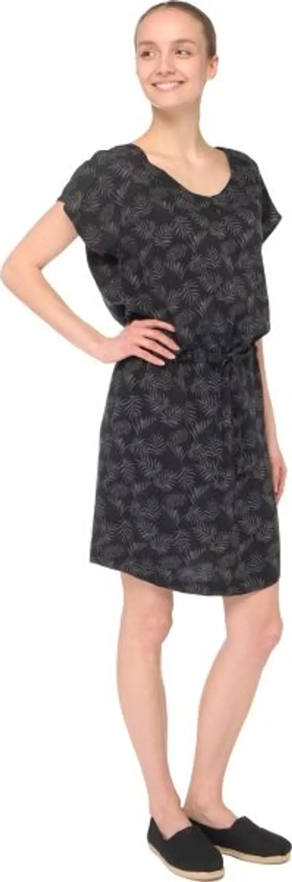 Willard Willard TRISIPA Дамска памучна рокля, черно, размер