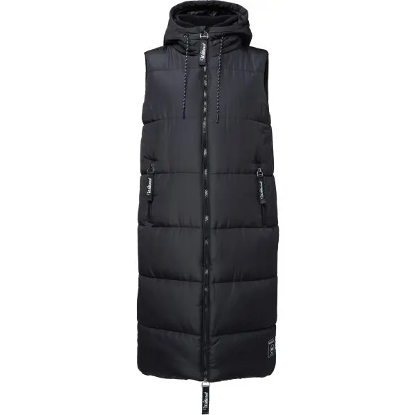 Willard Willard ULYSS Дълго дамско яке -капитонирано, черно, размер