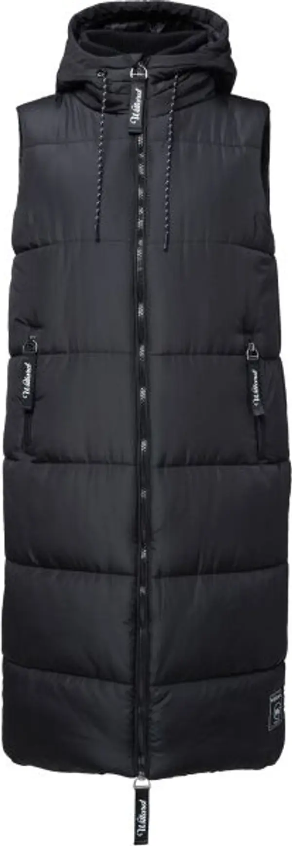 Willard Willard ULYSS Дълго дамско яке -капитонирано, черно, размер