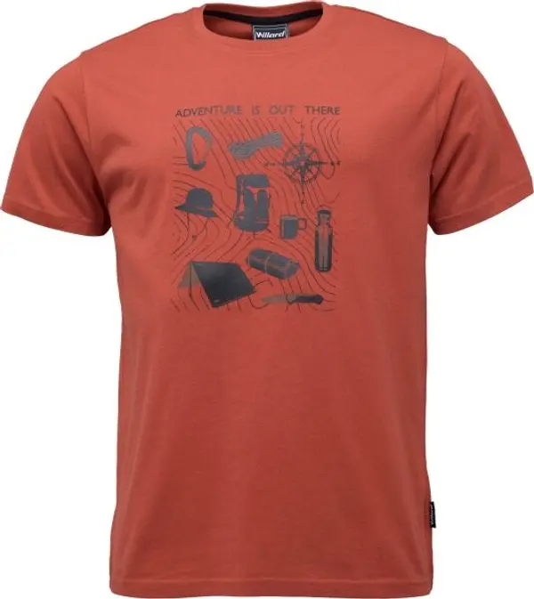 Willard Willard WAYLON Мъжка тениска, кафяво, размер