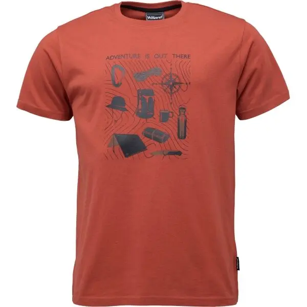 Willard Willard WAYLON Мъжка тениска, кафяво, размер