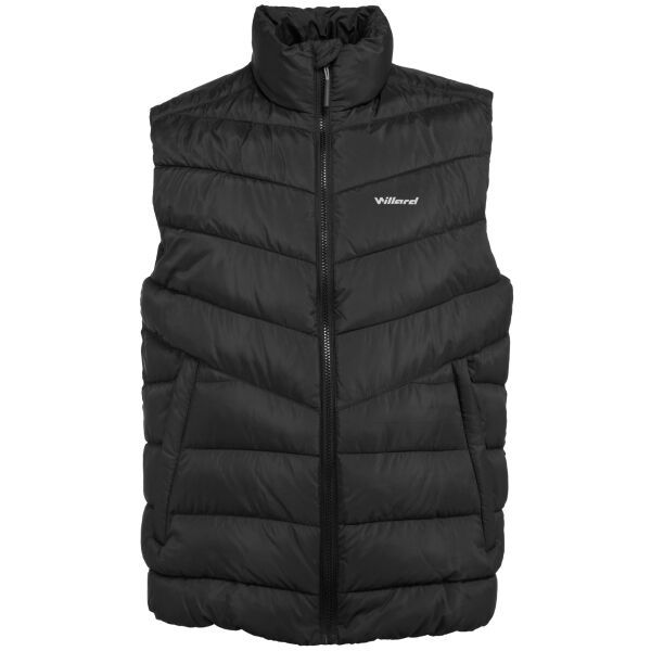 Willard Willard BRICE Мъжки капитониран елек, черно, размер M