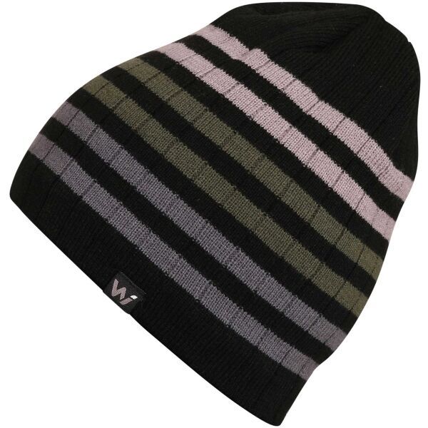 Willard Willard GEOFF Мъжка плетена шапка, черно, размер UNI