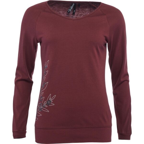 Willard Willard TILLY Дамска тениска, винен, размер S