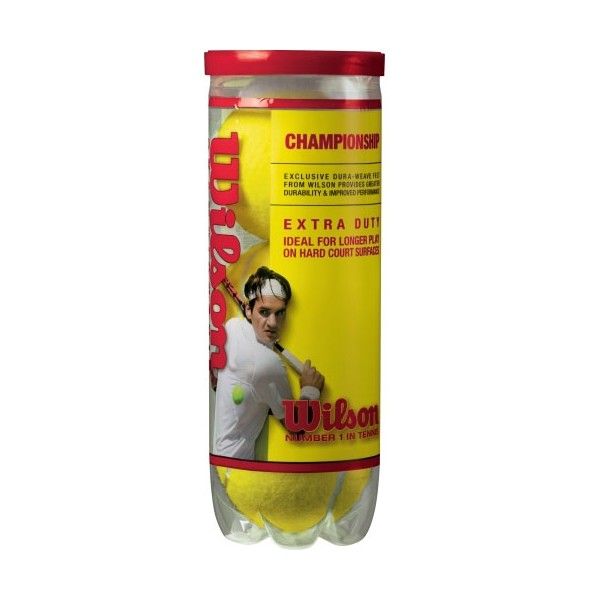 Wilson Wilson CHAMP XD TBALL 3 BALL CAN Тенис топки, жълто, размер