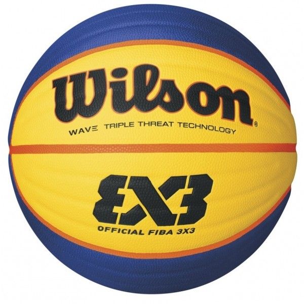 Wilson Wilson FIBA 3X3 GAME BSKT Баскетболна топка, жълто, размер