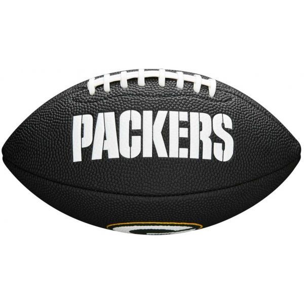 Wilson Wilson MINI NFL TEAM SOFT TOUCH FB BL GB Топка за американски футбол, черно, размер