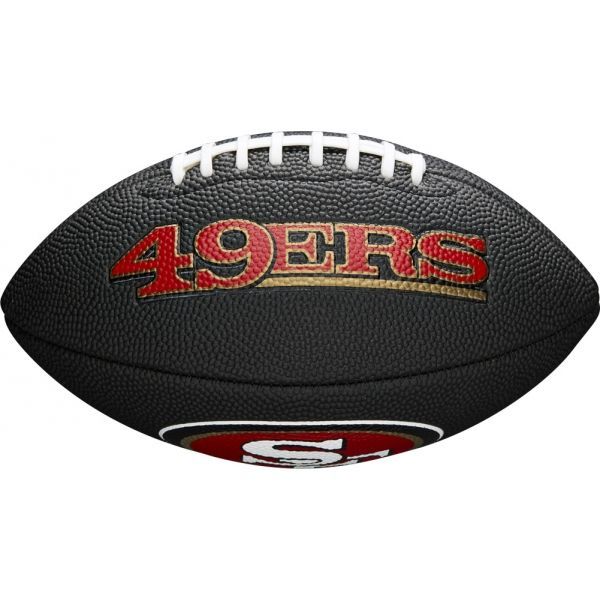 Wilson Wilson MINI NFL TEAM SOFT TOUCH FB BL SF Топка за американски футбол, черно, размер