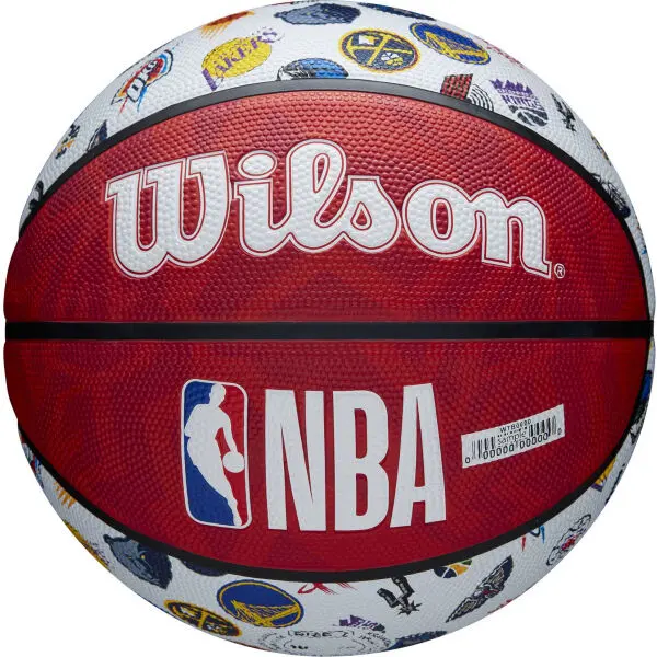Wilson Wilson NBA ALL TEAM BALL Баскетболна топка, червено, размер