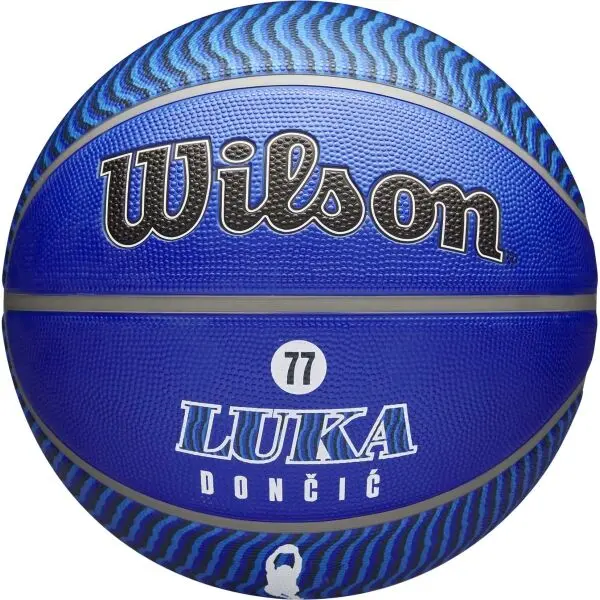 Wilson Wilson NBA PLAYER ICON OUTDOOR LUKA DONČIĆ Баскетболна топка, синьо, размер