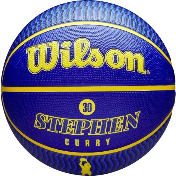 Wilson Wilson NBA PLAYER ICON OUTDOOR STEPHEN CURRY Баскетболна топка, синьо, размер