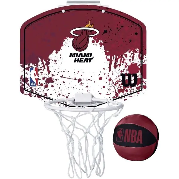 Wilson Wilson NBA TEAM MINI HOOP CLE CAVS Мини баскетболен кош, винен, размер