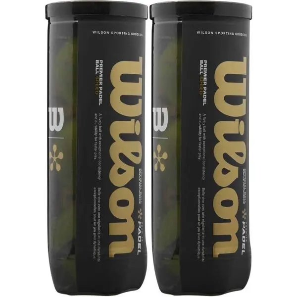 Wilson Wilson PREMIER PADEL SPEED BALL 2PACK Топка за падел, жълто, размер