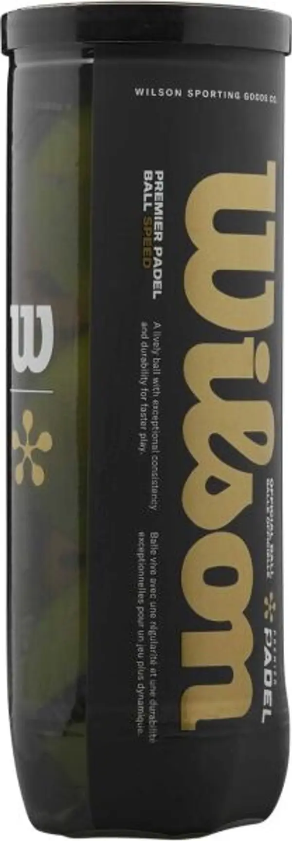 Wilson Wilson PREMIER PADEL SPEED BALL Топка за падел, жълто, размер