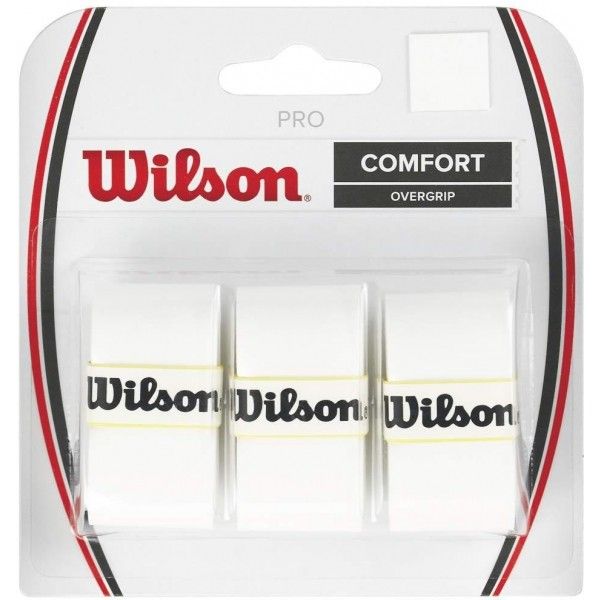 Wilson Wilson PRO OVERGRIP PRO OVERGRIP - Лента за тенис ракета, бяло, размер