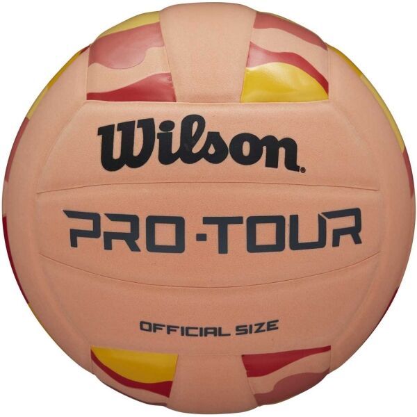 Wilson Wilson PRO TOUR VB STRIPE OF Волейболна топка, оранжево, размер