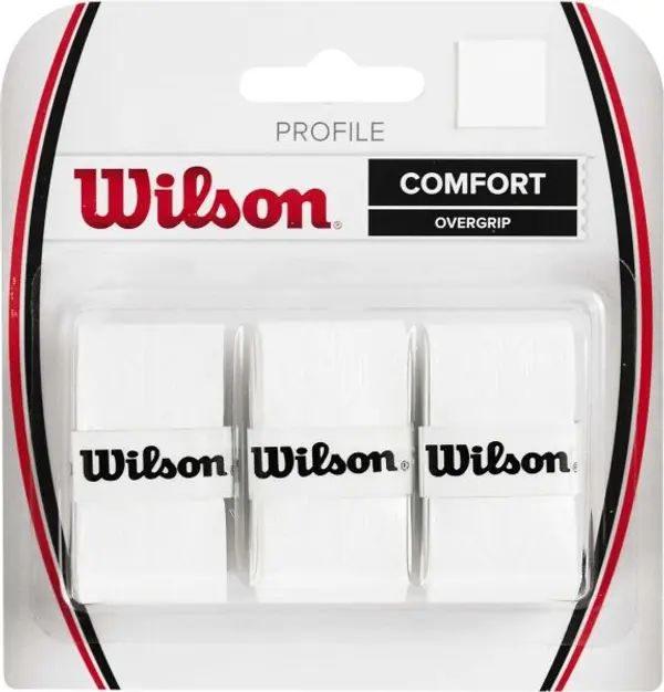 Wilson Wilson PROFILE OVERGRIP Лента за тенис, бяло, размер
