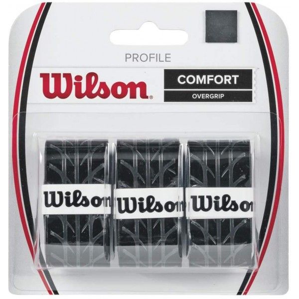 Wilson Wilson PROFILE OVERGRIP PROFILE OVERGRIP - Лента за тенис ракета, черно, размер