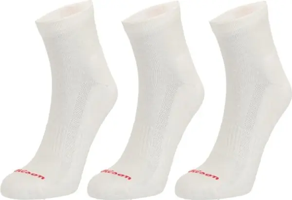Wilson Wilson QUARTER HALF TERRY 3PP Чорапи, бяло, размер
