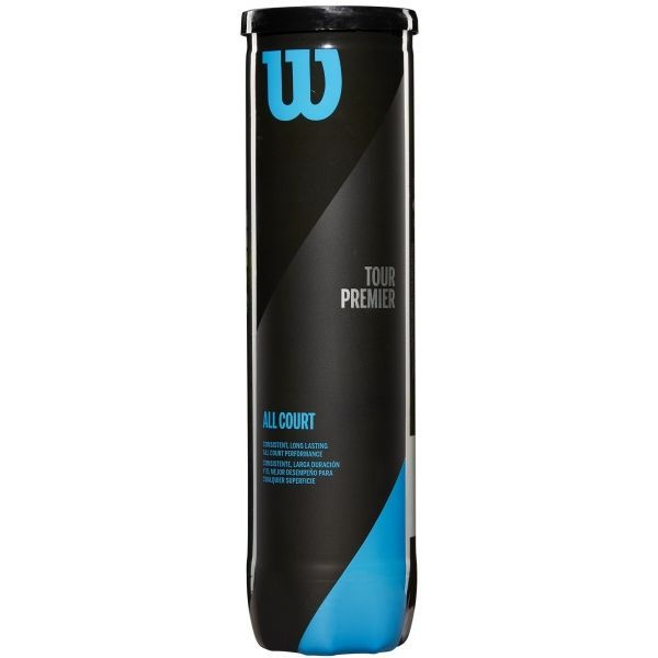 Wilson Wilson TOUR PREMIER ALL COURT Тенис топки, светлоотразителен неон, размер