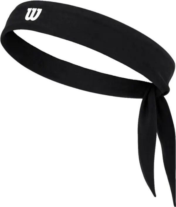Wilson Wilson U TIE HEADBAND Лента за глава, черно, размер UNI