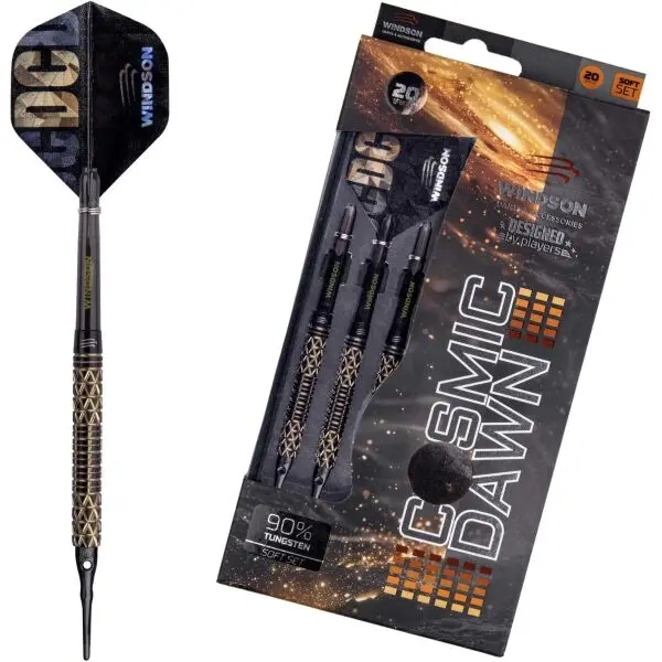 Windson Windson COSMIC DAWN 20 G Комплект меки стрелички от волфрам, черно, размер