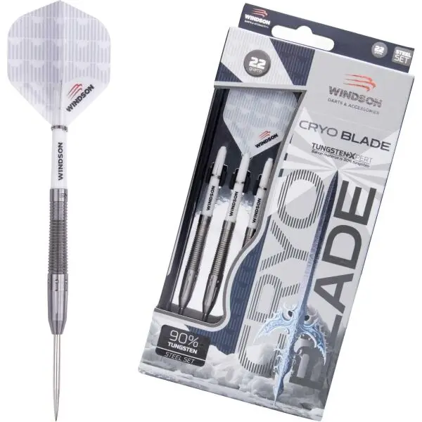 Windson Windson CRYO BLADE 22 G Стрелички за дартс със стоманен връх, сребърно, размер