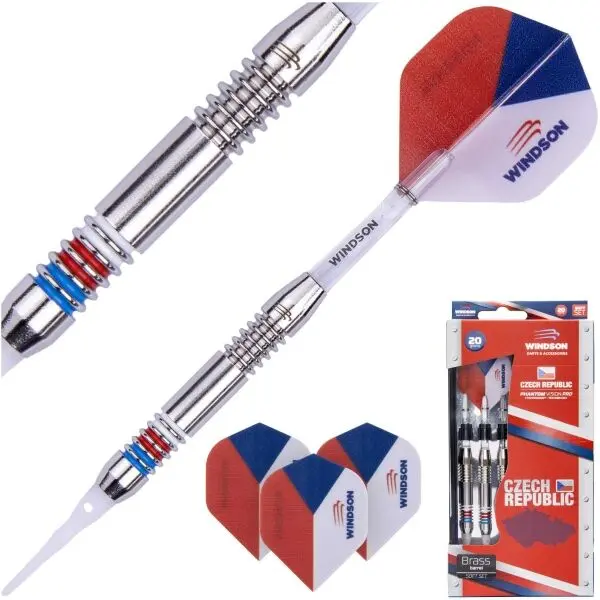 Windson Windson CZECH 20 G Меки стрелички, сребърно, размер