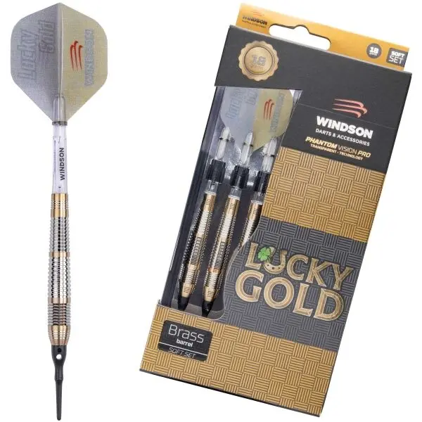 Windson Windson LUCKY GOLD 16 G Меки стрелички за дартс, златно, размер