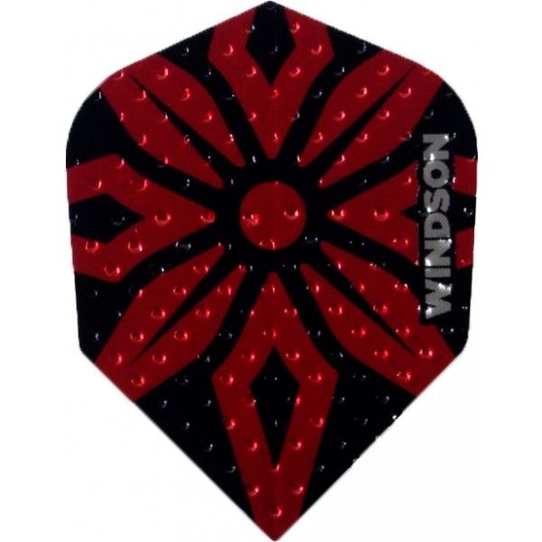 Windson Windson ME NINJA PLAST 3 KS Перца за дартс стрелички, червено, размер