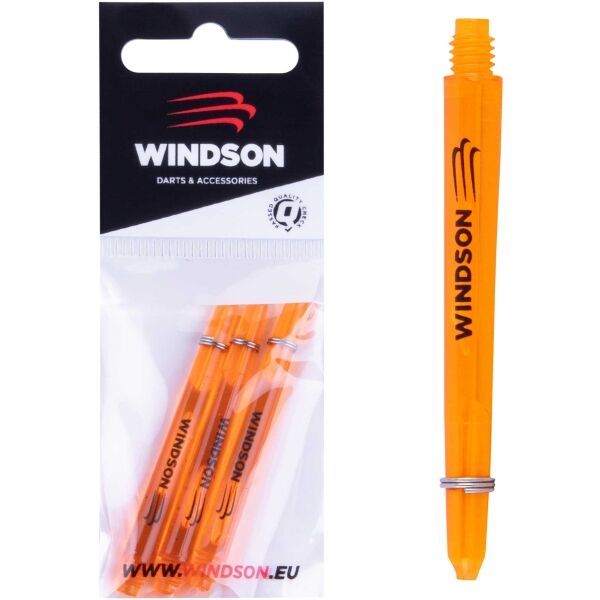 Windson Windson NYLON SHAFT MEDIUM 3 KS Комплект допълнителни алуминиеви накрайници, оранжево, размер